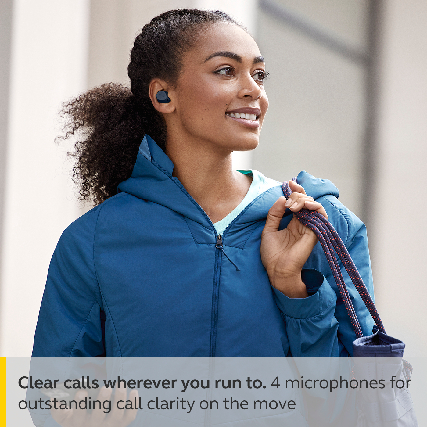 Jabra Elite 7 Active - Navy True Wireless Earbuds Navy - Walmart.com