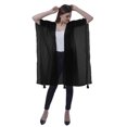 thumbnail image 2 of Moomaya Womens Georgette Shrug Open Front Long Sheer Coverup w/ Tassels, 2 of 7
