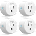 thumbnail image 1 of Prise Intelligente, Prise WiFi Gosund Prise Intelligente Fonctionne avec Alexa, Echo, Google Home, Prise Alexa avec Fonction Minuterie, Contrôle à Distance par Application, Aucun Concentrateur Requis, Homologué Etl et Fcc (Lot de 4), 1 of 7