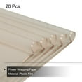 thumbnail image 3 of Dorado Borde Flor Envoltura Papel Caqui 22.8x22.8 Pulgadas Impermeable para Floristería Ramo Suministros, Bricolaje Artesanías, Regalo/Regalo Caja Embalaje Paquete de 20, 3 of 5