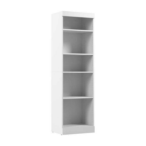 Bestar Pur 25W Closet Organizer in White - Engineered Wood
