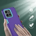 thumbnail image 2 of HCTian Phone Case for Motorola Moto G Power 5G 2025 Case with HD Screen Protector, Heavy Duty Shockproof & Cover Phone Case, 2 of 6