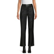 No Boundaries Junior's Faux Leather Pants