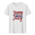 thumbnail image 4 of Tnhcen 4th of July Men's Premium Patriot Shirt USA Flag Graphic Summer Loose Fit Novelty T-Shirt Tops S-3XL, 4 of 5