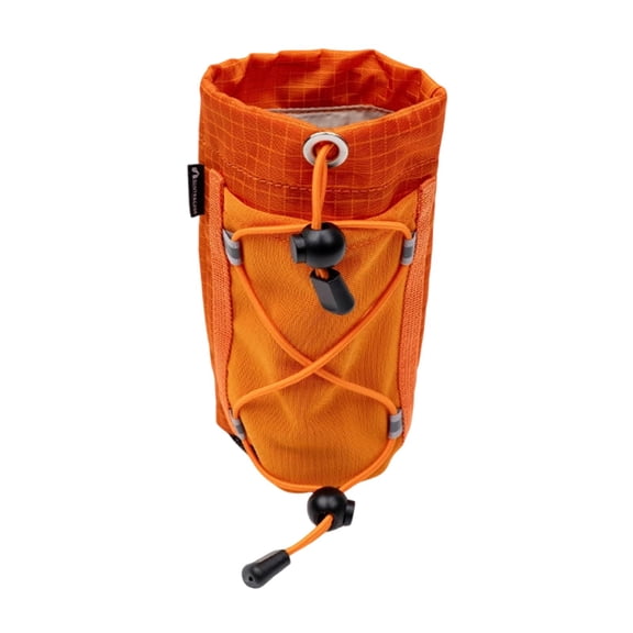DimyFew Outdoor Backpack Water Bottle Cage, Multi-Purpose Accessory for Cycling, Hiking, Orange