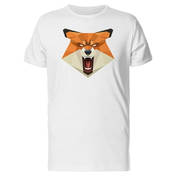 Geometric Roaring Fox Tee Men's -Image by Shutterstock