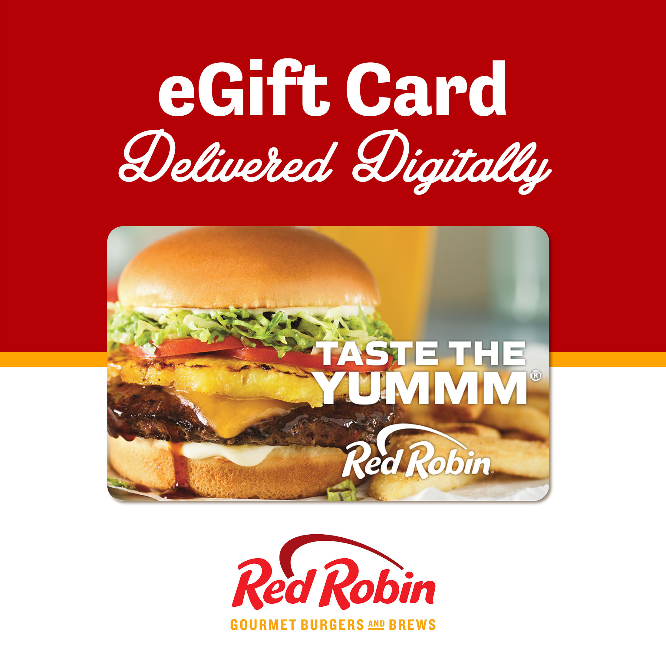 Red Robin ® eGift Card [Email Delivery]