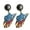 C, variant on Independence Day Earrings Earrings American Independence Day Fourth of July Festival Jewelry Western Cowboy Boots Cowheads Earrings