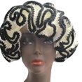thumbnail image 1 of MesaSe Sweet Girls Crochet Ruffled Brim Bucket Hat Cute Ladies Fisherman Hat Exaggerated Style Teens Winter Windproof Hat, 1 of 21