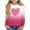 Hot Pink, variant on Girls Valentines Day Shirt Cute Long Sleeve Heart Graphic Tees Tops Loose Soft Teens Valentines Clothes 3-14 Years