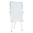 thumbnail image 2 of Lanzxjv Tripod Writing Board with Paper Clamp And Pen Storage Rack, Single-sided Foldable Magnetic Whiteboard, Smooth Writing Surface Adjustable Height Whiteboard with Non-slip Rubber Feet, 2 of 6