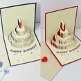 thumbnail image 3 of Tarjeta de felicitación de cumpleaños 3D hueca creativa con tallado de papel, regalo de cumpleaños con bendición de dibujos animados, tarjeta de felicitación con forma de pastel y personalidad, 3 of 6