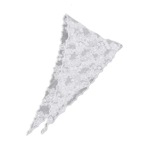 Fashion Lace Scarf Breathable Head Wrap Waist Decor with Exquisited Detailing