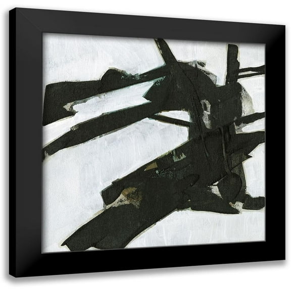 Goldberger, Jennifer 12x12 Black Modern Framed Museum Art Print Titled - Ode an Kline IX