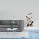 thumbnail image 2 of Escultura De Payaso Bailarín Elegante, Figura Moderna Para Dormitorio, Oficina, Mesa, Centro De Mesa, Armario, Decoración De Comedor, Regalo, 2 of 8