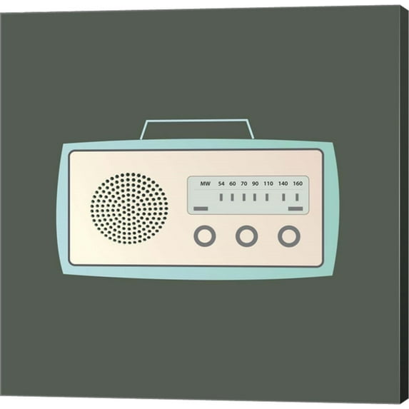 MCM Radio I by Posters International Studio, Canvas Wall Art