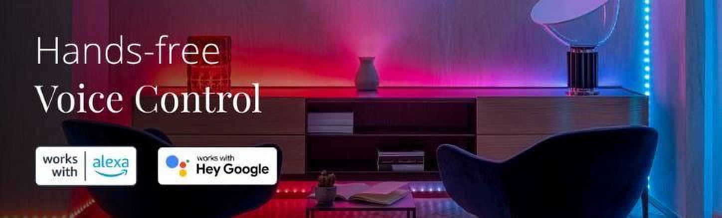 Twinkly Dots – 60 RGB LED Multicolor Lights String, Clear Wire, USB