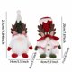 thumbnail image 3 of Sombrero puntiagudo de Papá Noel, sombrero de copa, muñeco de reno, muñeco imaginativo sin rostro, decoración de Halloween, Navidad, Acción de Gracias, decoración para interiores y exteriores, fiesta, 3 of 7