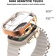 thumbnail image 4 of [2+2] Pack Bling Case for Apple Watch Ultra 49mm Screen Protector, Diamond Case and Separate Tempered Glass Protector Full Protection PC Cover Bumper for iWatch Ultra Accessories, 4 of 5