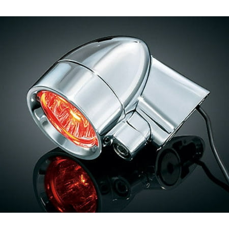Kuryakyn 1650 Silver Bullets with Short Fender Strut