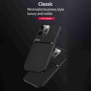 Dteck Back Case For Apple iPhone 13 Mini,Luxury Slim Hybrid Shockproof Rubber Silicone TPU Protective Classical Phone Cover(Red)