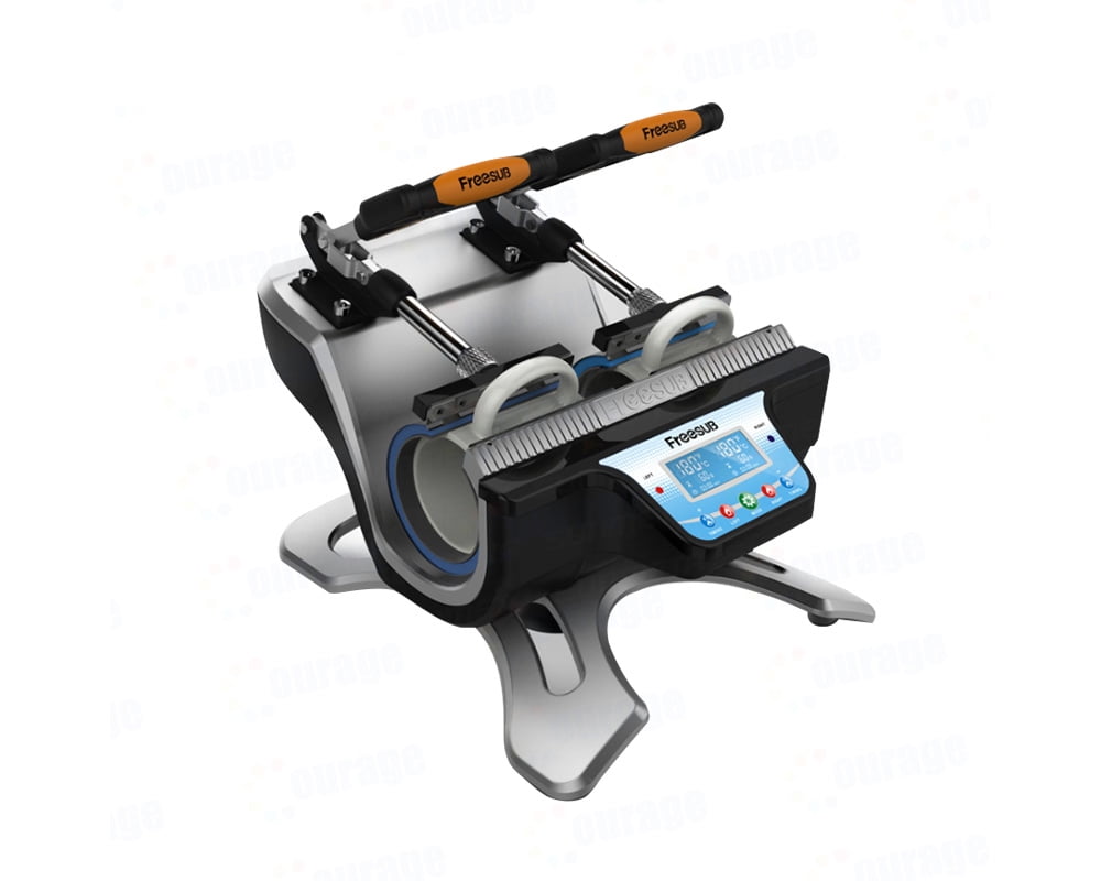 INTSUPERMAI Mug Sublimation Heat Press Printing Machine Double Station 5 in 1