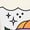 WHITE, variant on Instant Message - Summerween Tattoo Flash Short Sleeve Graphic T-Shirt