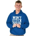 thumbnail image 5 of Won't Back Down Athletic Workout Hoodie Sweatshirt Women Men Brisco Brands L, 5 of 6