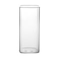 thumbnail image 5 of DOMELAY 2xHighball Glass Square Clear Glassware Tea Everyday Use Milk Drinking Glasses 380ml, 5 of 8