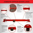 thumbnail image 7 of Equipment Lock Co.:  Job Office Door Lock - Combo:  Office Trailer & Warehouse Man Door Lock, 7 of 7