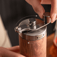 thumbnail image 3 of askmiss Manual Hand Coffee Grinder with Ceramic Conical Burr Mill, 3 of 5