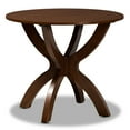 thumbnail image 1 of Baxton Studio Tilde Modern and Contemporary Walnut Brown Finished 35-Inch-Wide Round Wood Dining Table, 1 of 5