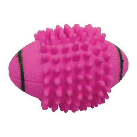 UPC: 0083929016000 | Diggers 52984 Vo-Toys Vinyl Spiked Football Dog Toy  Medium