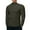 Army Green, variant on Kureaily Mens Fashion T-Shirts Undershirts Thermal Underwear Tops Half Turtleneck Short Sleeve Slim Fit Basic Pullover Tees