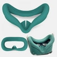 thumbnail image 4 of VR Cover Accessories Set For Quest 2 - Silicone Shell, Controller Grips, Face Cover, Button Caps, Lens Cover Glasses Cloth Set, 4 of 6