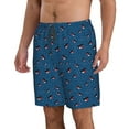 thumbnail image 2 of Pofeuu Bullfinches 1 Prin Men's Swim Trunks Quick Dry Bathing Suit Swimming Board Shorts Mesh Lining Beach Swimwear-3X-Large, 2 of 6