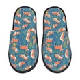 thumbnail image 1 of Fotbe Corgi with Flowers Pantuflas Peludas para Mujer con Estampado, Zapatillas de Peluche, Zapatos de Invierno para Casa, Uso Interior y Exterior-Medium, 1 of 8