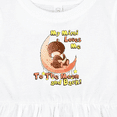 thumbnail image 4 of Inktastic My Mimi Loves Me to the Moon and Back Girls Baby Dress, 4 of 5