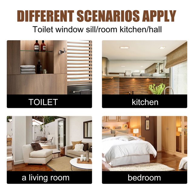 Calcomanía De Pared Pegatinas autoadhesivas para suelo, bricolaje, imitación de madera, decoración de muebles para el hogar Likrtyny Libre de BPA