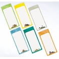 thumbnail image 3 of Inkdotpot Pack of 6 Funny Magnetic Dry Erase List For Fridge, Wipe Clean w/ NoStain, Quick Notes Shopping & Grocery List Whiteboard for Fridge, 8.75" x 3.8"(Travel/ Monuments), 3 of 6