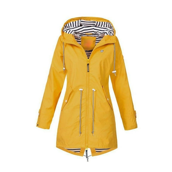 Sudadera Con Capucha Chaqueta Suave Para Mujer Impermeable Abrigo De Lluvia Prendas De Vestir Al Aire Libre Sunnimix  Rompevientos