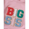 thumbnail image 5 of WIBACKER Toddler Baby Girl Sweatshirt Sister Matching Tops Fall Winter Clothes BIG SIS, 5 of 8