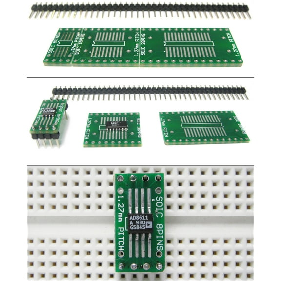Schmartboard|EZ 1.27MM Pitch SOIC To DIP Adapter