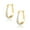 Gold, variant on Alexcraft Gold Chunky Huggie Hoop Earring - 14K Gold/Silver Plated Cubic Zirconia Dainty Lightweight Hypoallergenic Hoop Earrings for Women Jewelry Gift