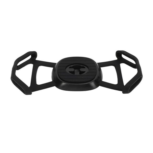 Soporte para teléfono móvil de bicicleta BuyWeek silicona Negro