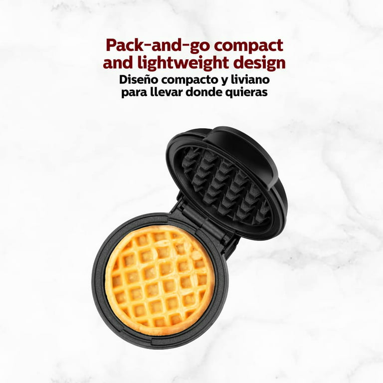 SK137B Waffle Maker, 2 Slices Mini Waffle Iron, Non-Stick Small Waffle  Maker Mini with Indicator Lights, Compact Chaffle Maker - AliExpress