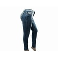 thumbnail image 6 of ROCK & STONE Women's Plus Size Stretch Blue mid Rise Denim Jeans Pants Skinny Leg, 6 of 6