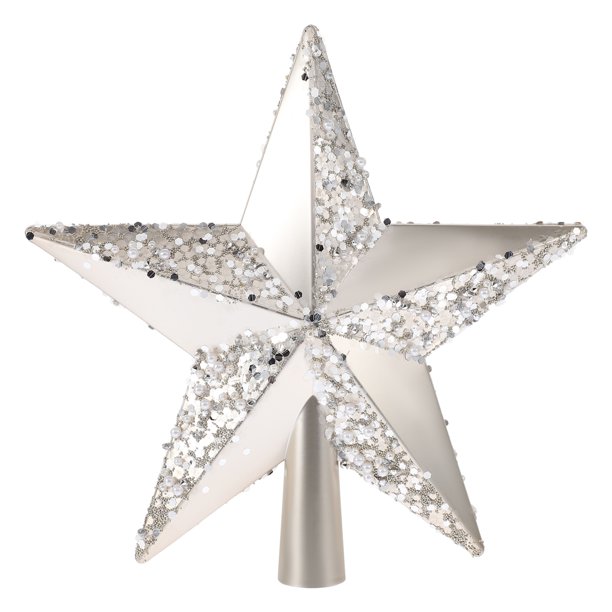 Navidad estrella árbol topper decoración de árboles de Navidad