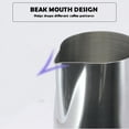 thumbnail image 2 of 12/20oz Milk Frothing Pitcher with Temperature Display Stainless Steel Milk Frother Pitcher Jug Cup for, 2 of 8