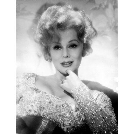 A portrait of Eva Gabor Photo Print - Walmart.com